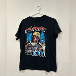 Notorious B.I.G Biggy graphic tee men’s size medium